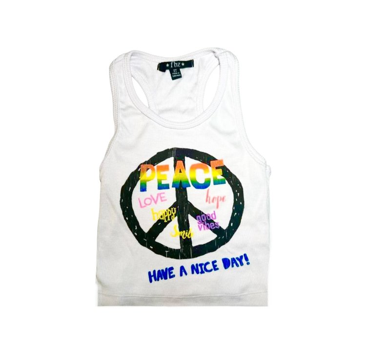 Flowers by Zoe Have A Nice Day Peace Tank