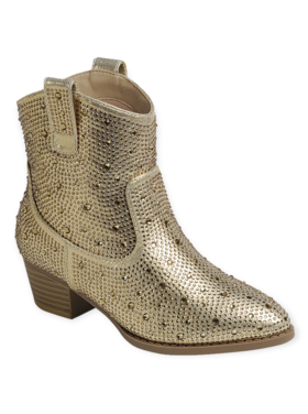 CALAKIDS XO Bling Western Bootie