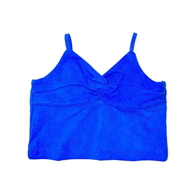 Flowers by Zoe Spaghetti Strap Peep Hole Crop Tank