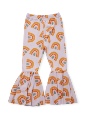 Petite Hailey Rainbow Flare Pants