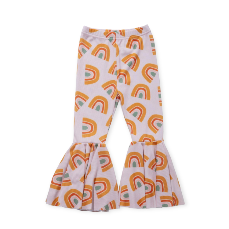Petite Hailey Petite Hailey Rainbow Flare Pants
