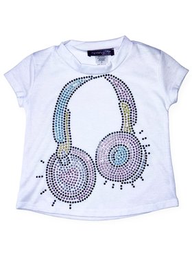 Sparkle by Stoopher Headphones Tee