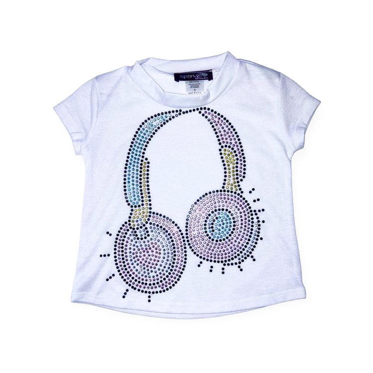 Sparkle by Stoopher Headphones Tee