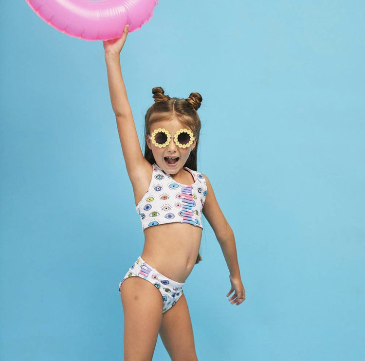 Too Cool Beachwear Camo Eye Bikini