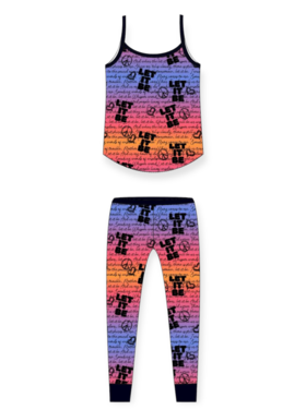 Rowdy Sprout Let It Be Bamboo Thermal Tank Set