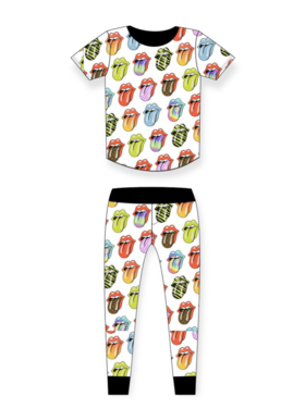 Rowdy Sprout Rolling Stone Bamboo Thermal SS Set