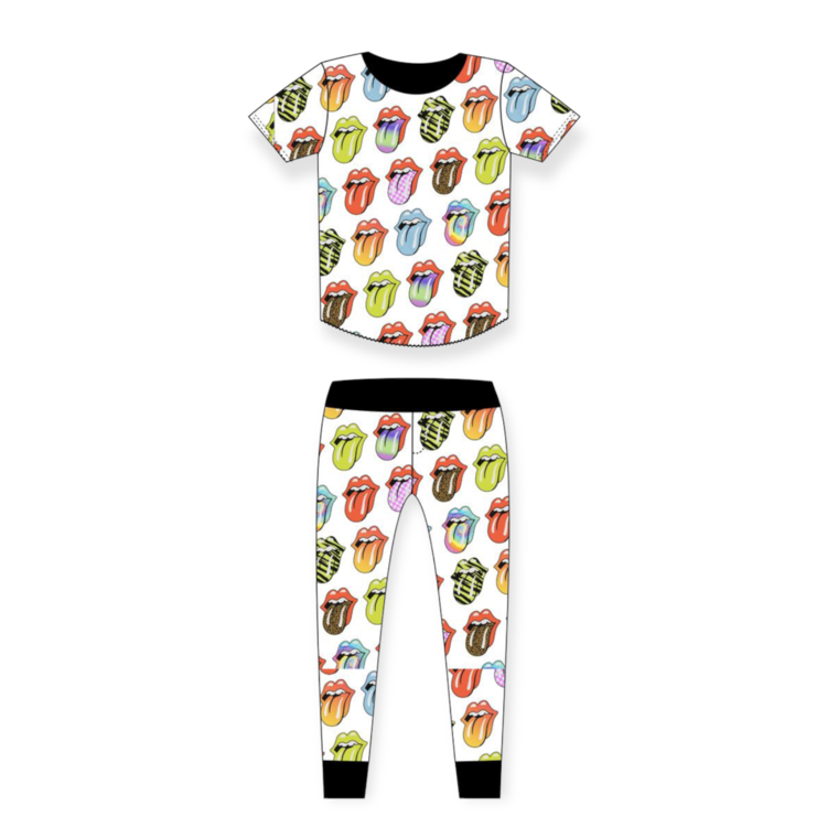 Rowdy Sprout Rolling Stone Bamboo Thermal SS Set