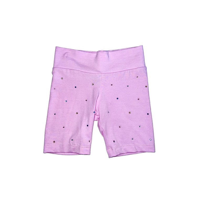 Flowers by Zoe Rhinestone Bike Short