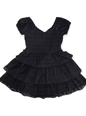 Flowers by Zoe Eyelet Ruffle Dress