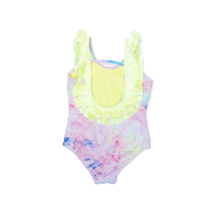 Shade Critters Eyelet Fringe Back One-Piece