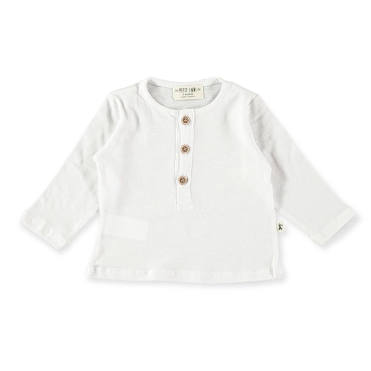 Petit Indi Button Long Sleeve