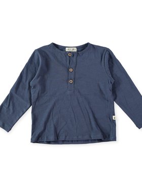 Petit Indi Long Sleeve Button Top
