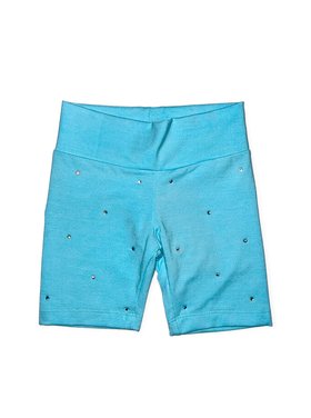 Flowers by Zoe Rhinestone Biker Short