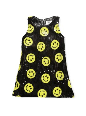 Lola and the Boys Don't Worry Be Happy Sequin Dress