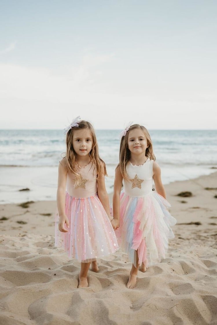 Petite Hailey Star Wave Tutu Dress