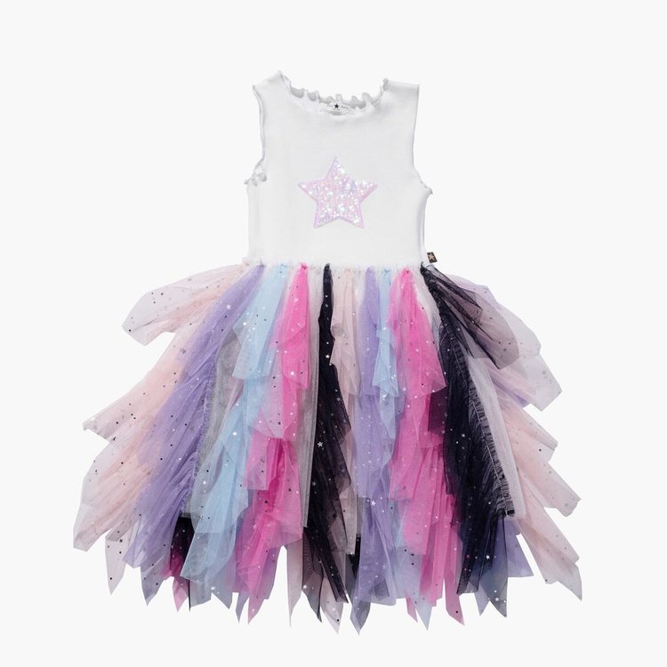 Petite Hailey Star Wave Tutu Dress