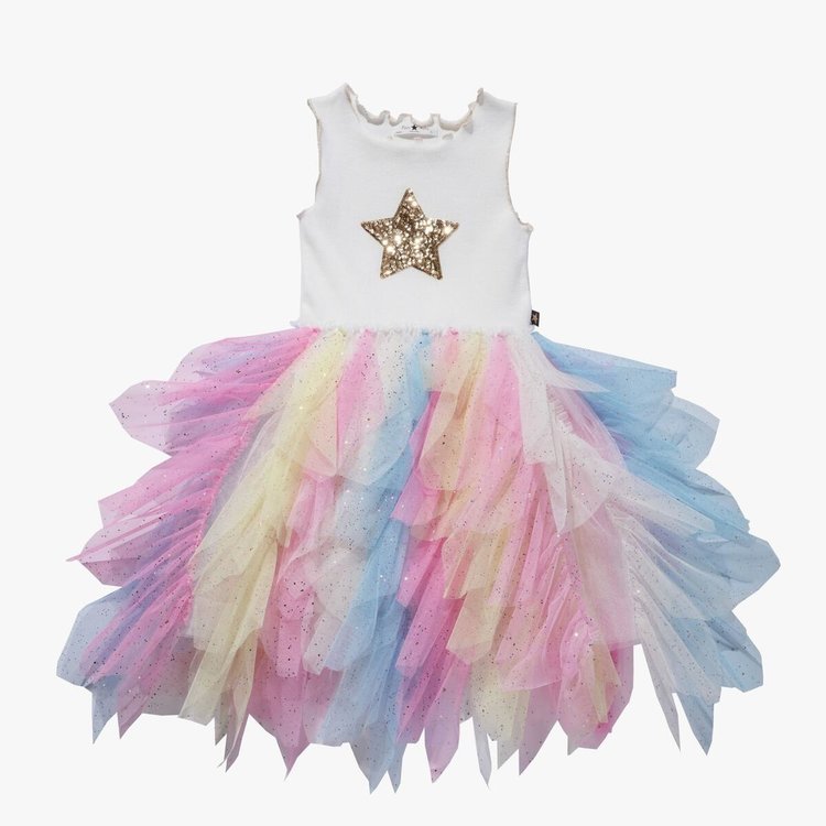 Petite Hailey Star Wave Tutu Dress