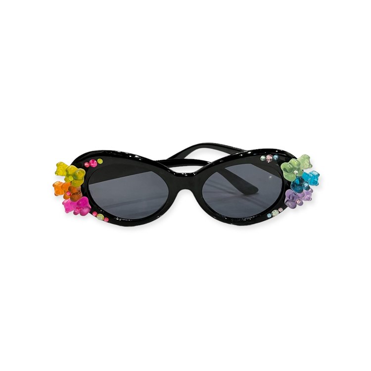 Bari Lynn Crystal Gummy Bear Sunglasses