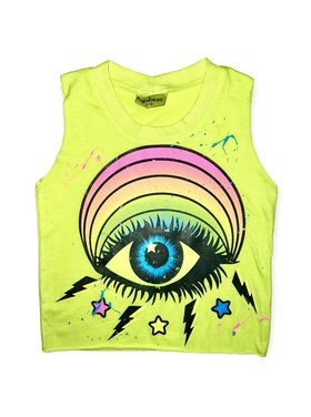 Firehouse Rainbow Eye Splattered Tank