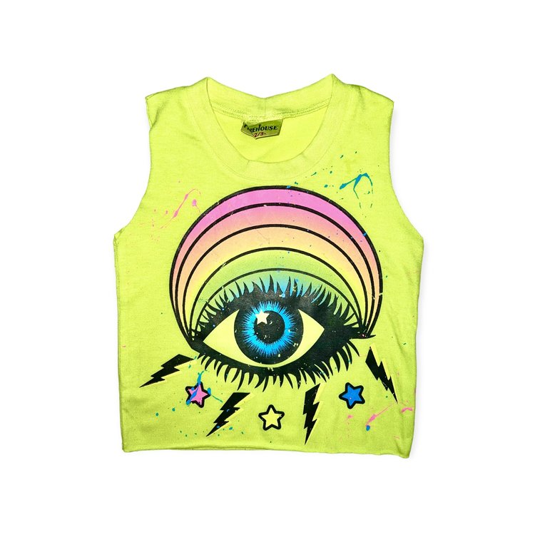 Firehouse Rainbow Eye Splattered Tank