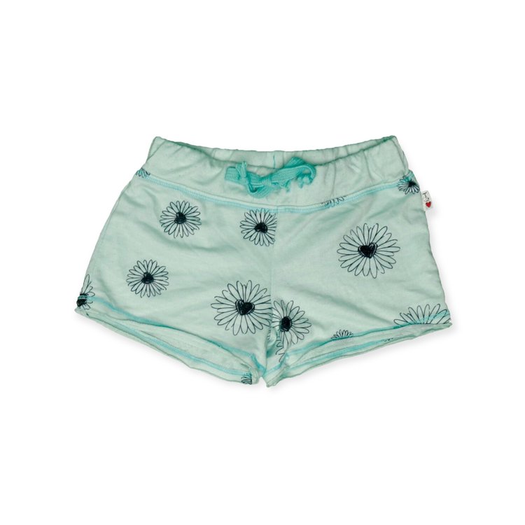 T2 Love Daisy Raw Edge Shorts