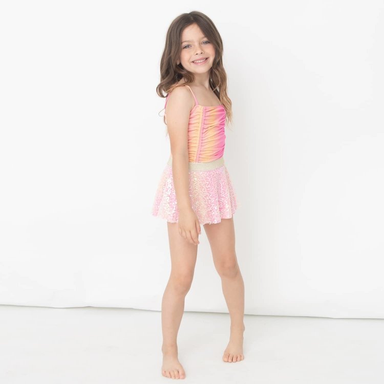Shade Critters Ribbed One Piece with Daisy Skirt