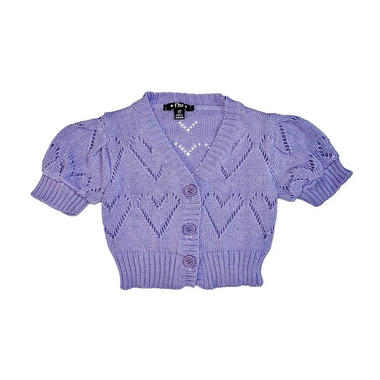 Flowers by Zoe Heart SS Cardigan