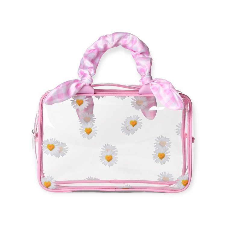 Iscream Daisy Love Cosmetic Bag Trio