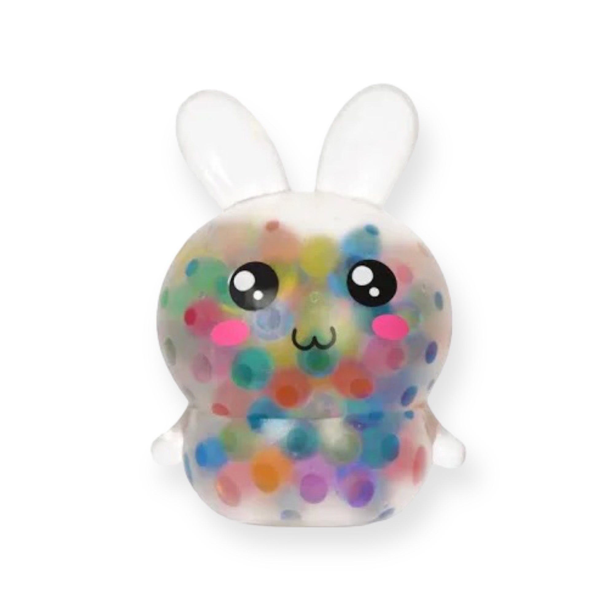 Rainbow Bunny Squeeze Toy