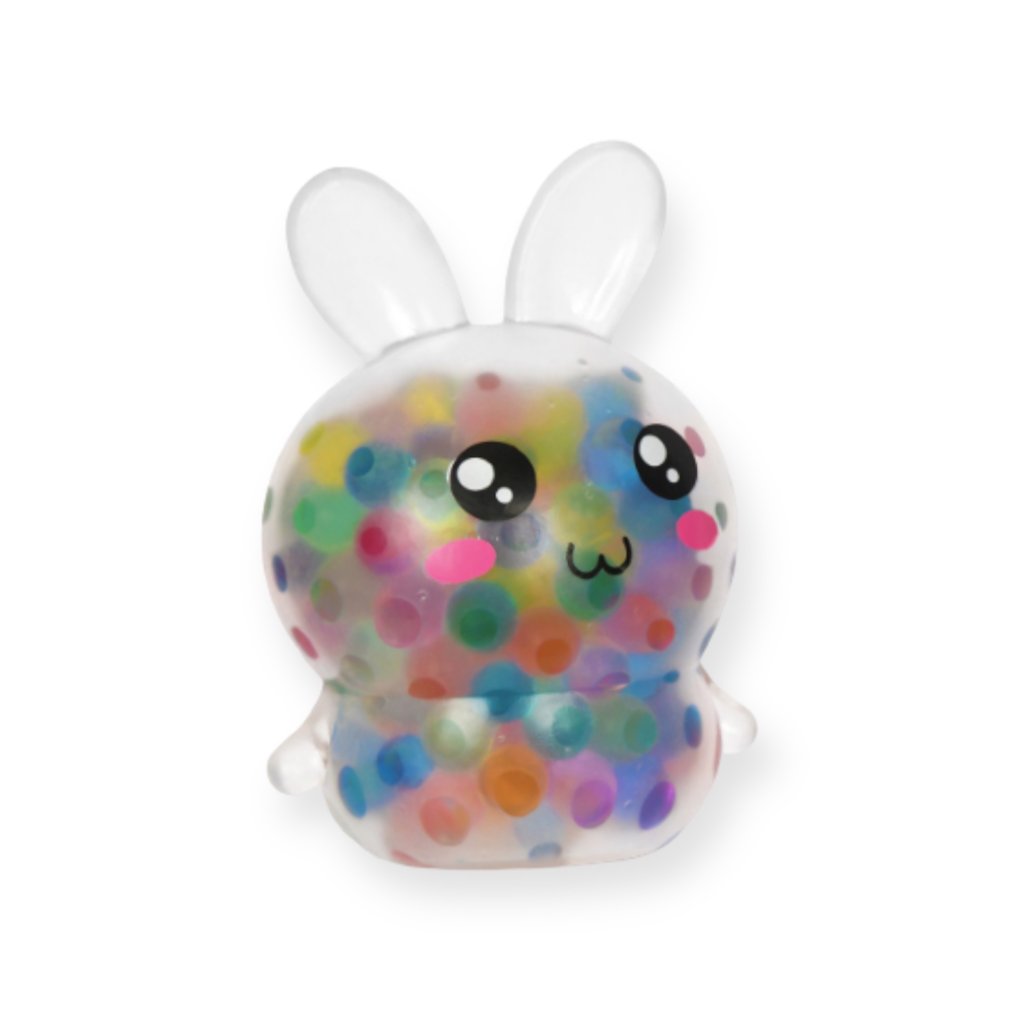 Iscream Rainbow Bunny Squeeze Toy