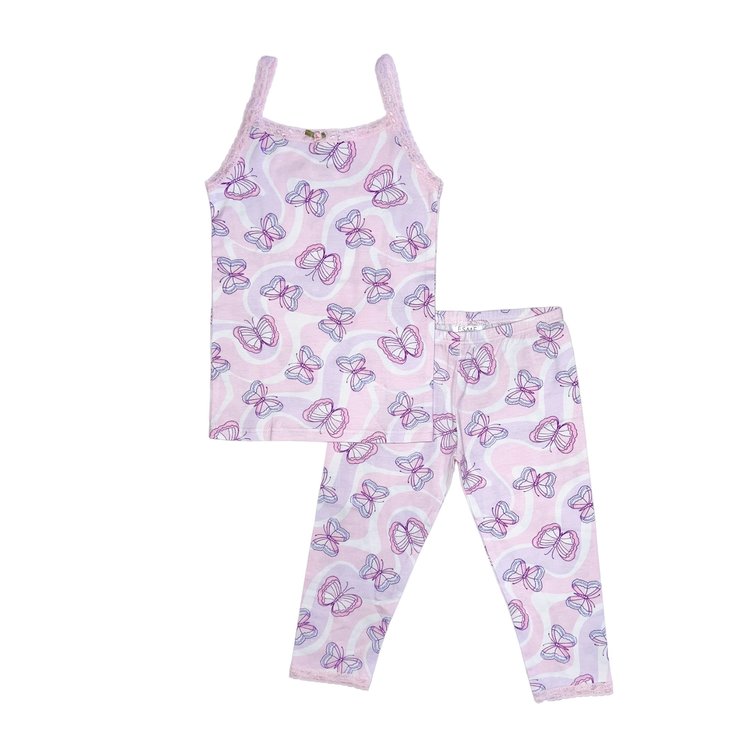 Esme Butterfly Cami/Legging Set
