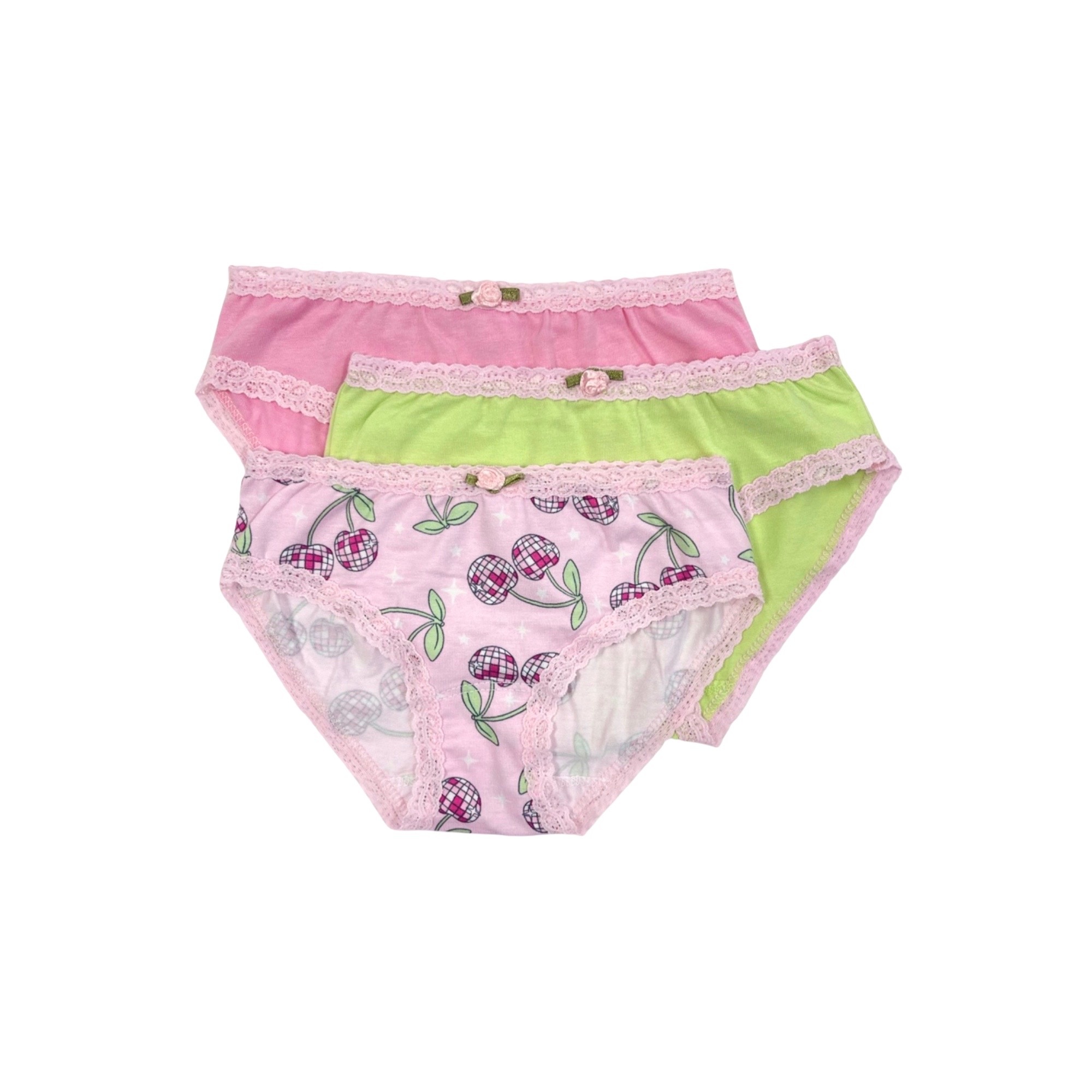 Disco Cherry 3-Pack Panty - Calakids