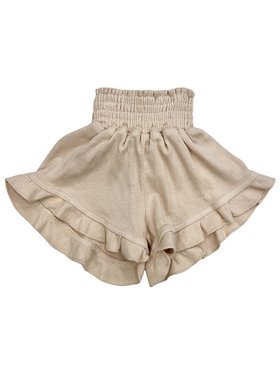 Cozii Smocking Ruffle Short