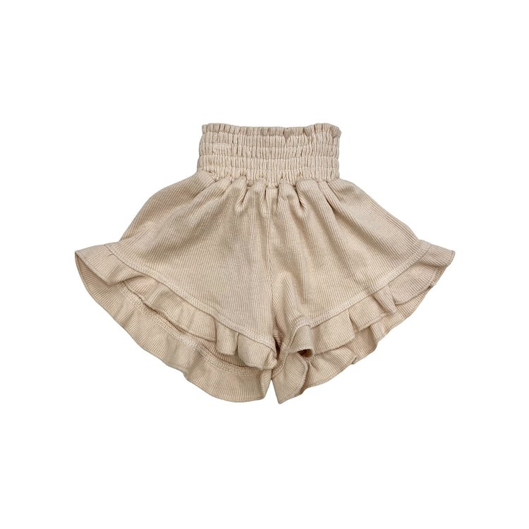 Cozii Smocking Ruffle Short