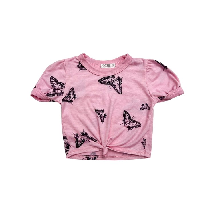 Cozii Butterfly Knotted Tee