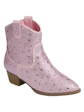 CALAKIDS XO Bling Western Bootie