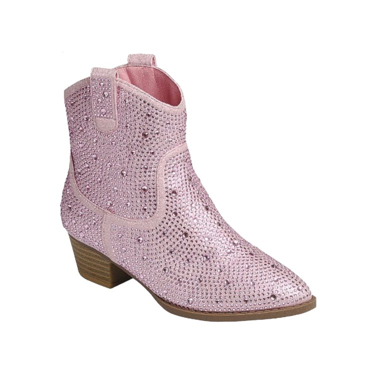 CALAKIDS XO Bling Western Bootie