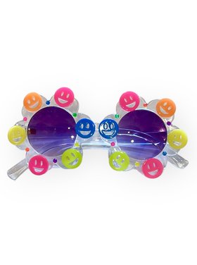 Bari Lynn Rainbow Smile Sunglasses