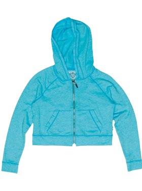 T2 Love Crop Zip Hoodie