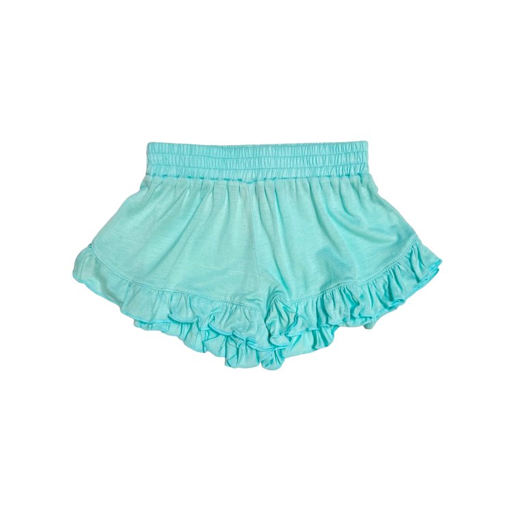 Flowers by Zoe Solid Ruffle Shorts