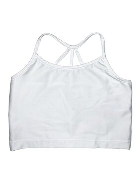 Flowers by Zoe Strappy Back Crop Top