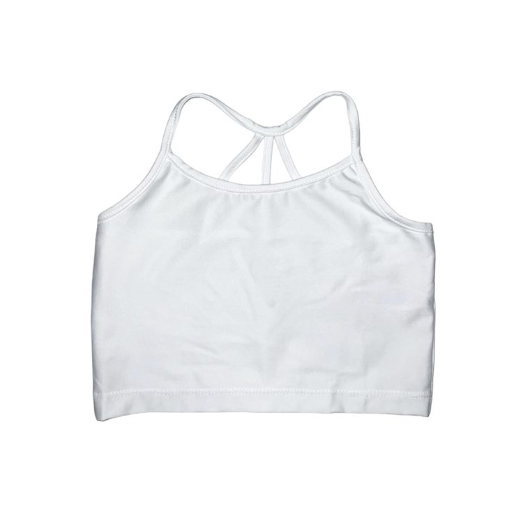 Flowers by Zoe Strappy Back Crop Top