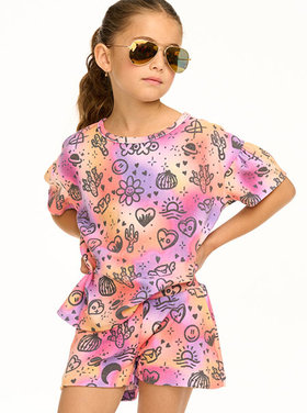 Chaser Cosmic Sunset Terry Tee