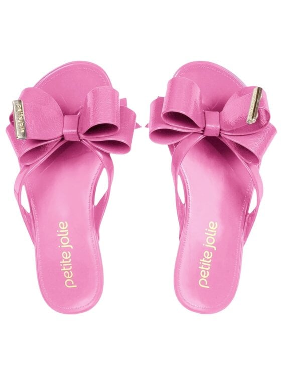 PETITE JOLIE LUCKY FUN SANDALS - PINK & WHITE – Simply Carolina Kids