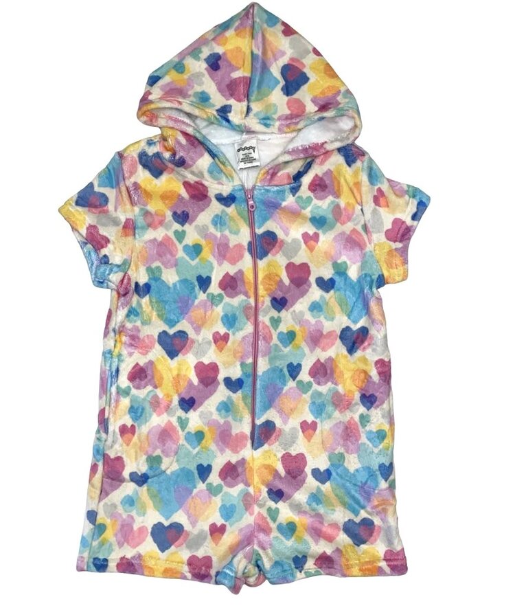 Iscream Iscream Pastel Hearts Plush  Romper