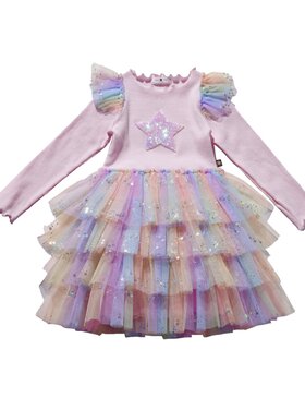 Petite Hailey Frill Layered Tutu Dress