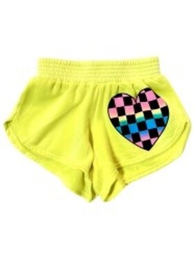 Firehouse Checkered Heart Shorts