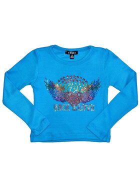 Flowers by Zoe Rock & Roll Heart Wings Top