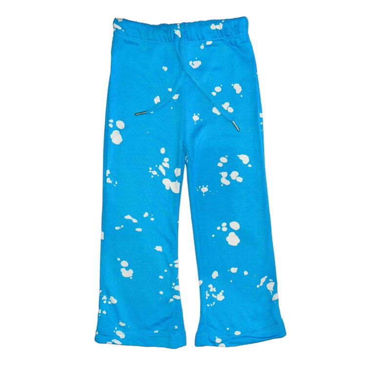 Flowers by Zoe Bleach Splatter Flare Jogger