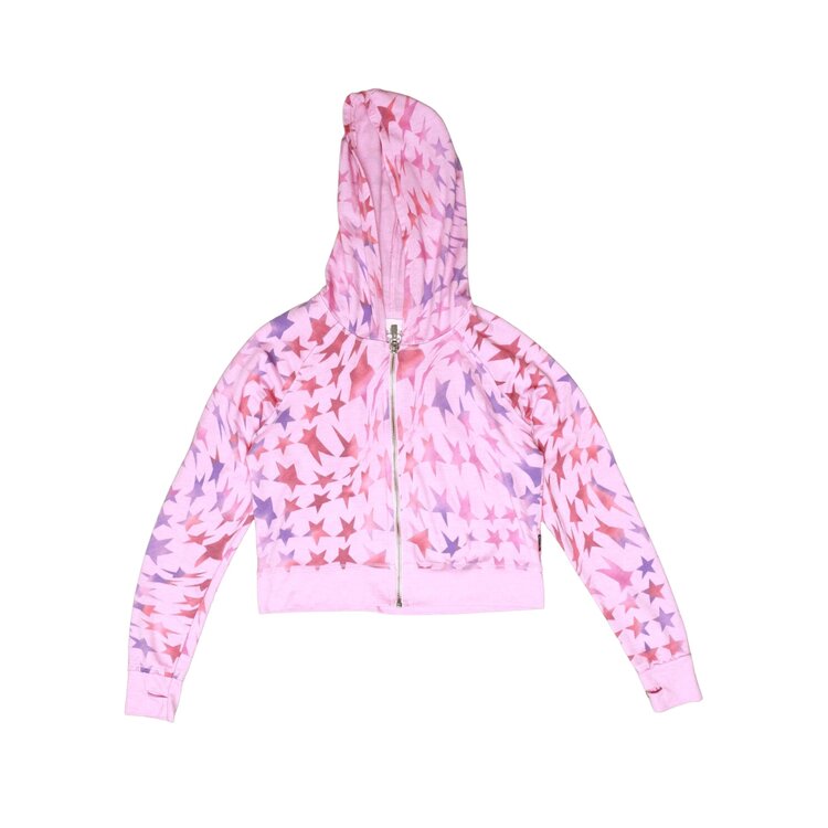 T2 Love Psychedelic Star Zip Hoodie